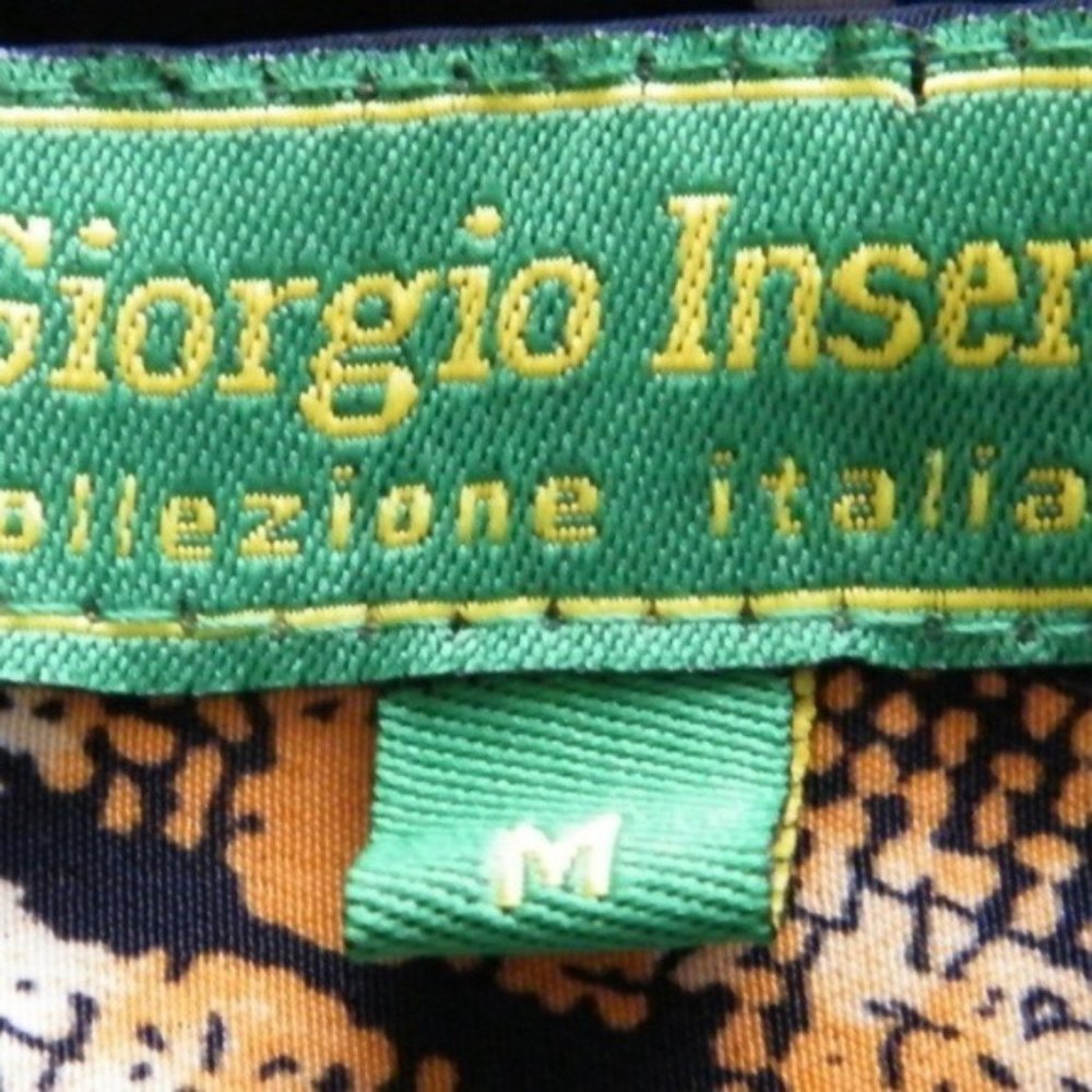 NWT Giorgio Inserti SS Sport Shirt - Picture 8 of 8